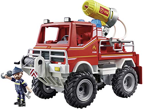 PLAYMOBIL City Action Todoterreno con Efectos de Luz y Sonido, a Partir de 5 Años (9466)