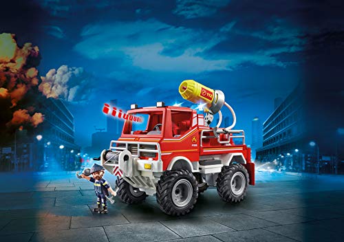 PLAYMOBIL City Action Todoterreno con Efectos de Luz y Sonido, a Partir de 5 Años (9466)