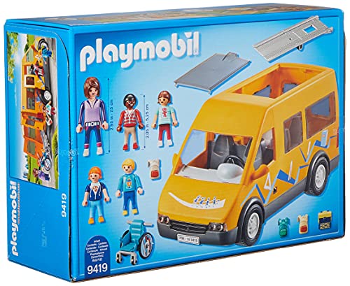 PLAYMOBIL City Life Autobús Escolar, A partir de 4 años (9419)