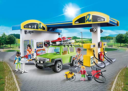 PLAYMOBIL City Life Gasolinera, A partir de 4 años (70201) , color/modelo surtido