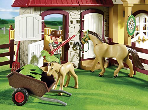 PLAYMOBIL Country 5221 Granja de Ponis con Establo, A partir de 5 años