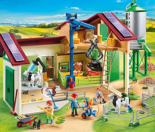 PLAYMOBIL Country Granja con Silo, A partir de 4 años (70132)