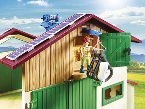 PLAYMOBIL Country Granja con Silo, A partir de 4 años (70132)