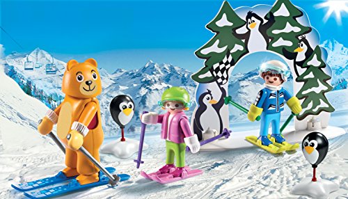 PLAYMOBIL- Escuela de Esquí, Multicolor, única (9282)