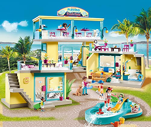 PLAYMOBIL Family Fun 70434 PLAYMO Beach Hotel, A partir de 4 años