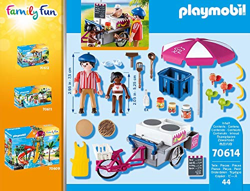 PLAYMOBIL Family Fun 70614 - Venta Ambulante de Crepes, a Partir de 4 años