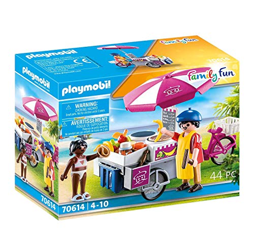 PLAYMOBIL Family Fun 70614 - Venta Ambulante de Crepes, a Partir de 4 años