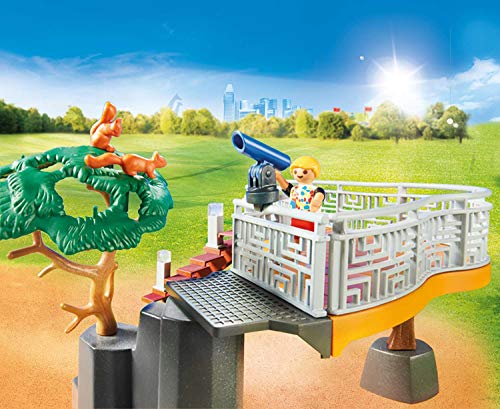 PLAYMOBIL Family Fun Recinto Exterior de Leones, A partir de 4 años (70343)