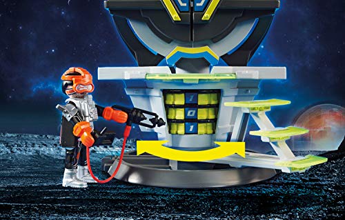 PLAYMOBIL Galaxy Police 70022 Caja Fuerte con Código Secreto, A Partir de 5 Años