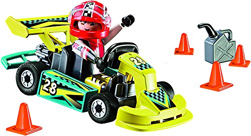 Playmobil - Go-Kart Racer Carry Case Juego con Accesorios, Multicolor (9322)