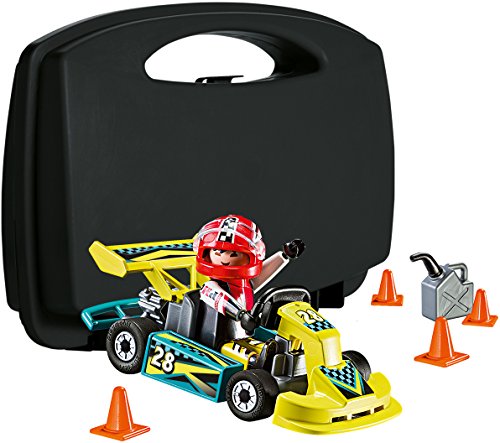 Playmobil - Go-Kart Racer Carry Case Juego con Accesorios, Multicolor (9322)