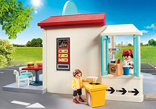 PLAYMOBIL Mi tienda de hamburguesas (70540)