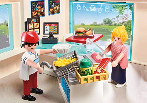 PLAYMOBIL Mi tienda de hamburguesas (70540)