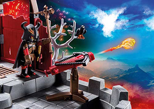 PLAYMOBIL Novelmore 70390 Mina de Lava de los Bandidos de Burnham, A partir de 5 años