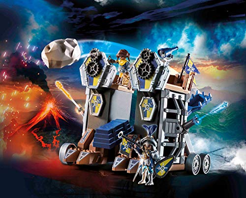 PLAYMOBIL Novelmore 70391 Fortaleza Móvil Novelmore, A partir de 5 años