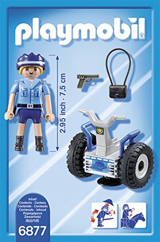 PLAYMOBIL Policía- Autre Policewoman Playset, Multicolor (6877)