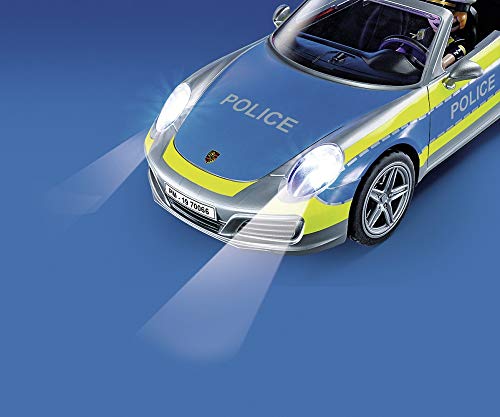 PLAYMOBIL Porsche Porsche 911 Carrera 4S Policía, A partir de 4 años (70066)
