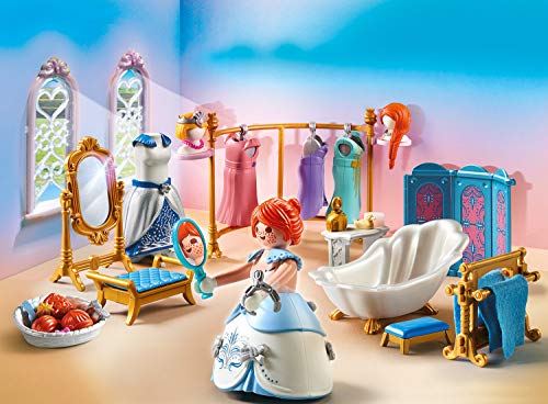 PLAYMOBIL Princess 70454 Vestidor con bañera, A partir de 4 años