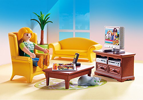 Playmobil Sala de Estar con Fuego 5308