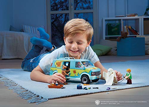 PLAYMOBIL Scooby-Doo! 70287 Scooby & Shaggy con Fantasma, A partir de 5 años