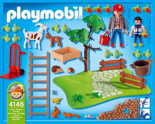 PLAYMOBIL - Set recolecta en la Granja, Figuras Incluidas (4146)