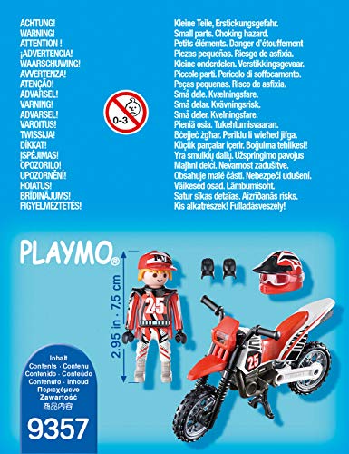 PLAYMOBIL Special Plus Motocross, A partir de 4 años (9357)