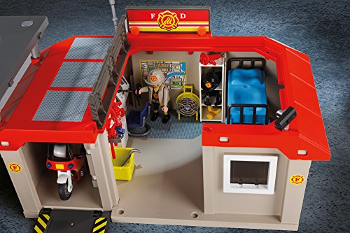 Playmobil - Take Along Fire Station Playset (5663)