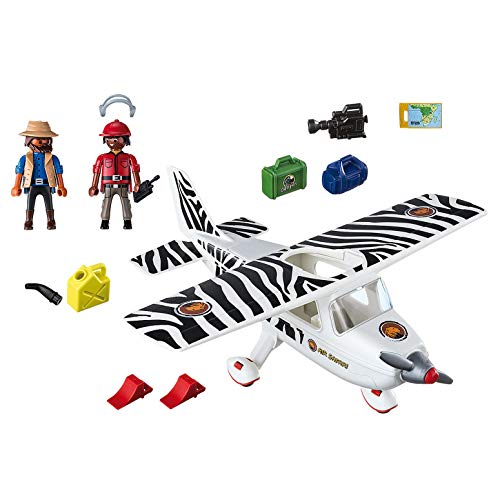 PLAYMOBIL Wild Life, 6938 Avión por Safari, A partir de 4 años