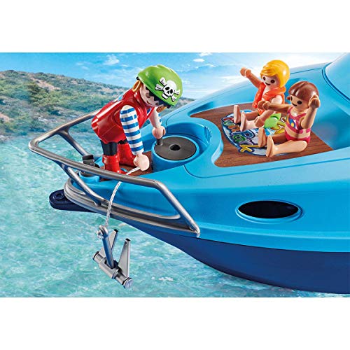 PLAYMOBL-FunPark 70630 - Yate con Moto de Agua