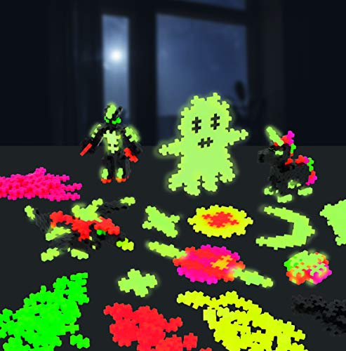 Plus-Plus- Build and Glow - Juego de Ladrillos de construcción (PlusPlus 3808)