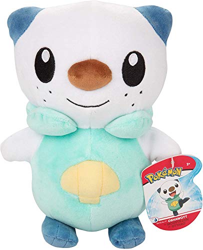 Pokemon BO38245, Ottaro-Figuras de Peluche (20 cm), diseño, Suave y Realista para abrazar y Jugar, Multicolor (Boti