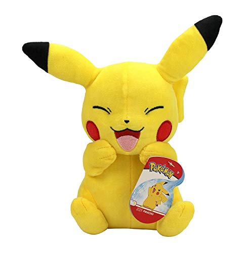 PoKéMoN Peluche Pokemon BO36766, Pikachu #5 (20 cm), Realista, Supersuave, Realista, para abrazar y amar, Multicolor