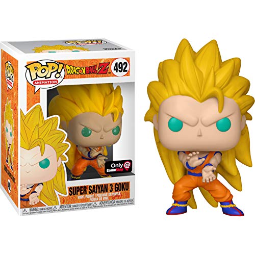 Pop Animation Dragon Ball Z – Super Saiyan 3 Goku Pop! Figura de Vinilo #492