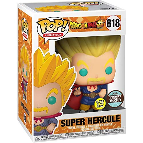 POP Funko Dragon Ball Super 818 - Super Saiyan Hercule Glow in The Dark