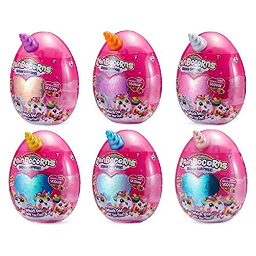 Rainbocorn ZU098 Surprise Sparkle Pets - Peluche (5 unidades) , color/modelo surtido