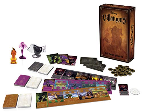 Ravensburger 26291 Disney Malo Vienen preparados Niños y Adultos de Edad de 10 años en adelante, se Puede Jugar como un Stand-Alone o expansión del Popular Juego de Estrategia Villainous