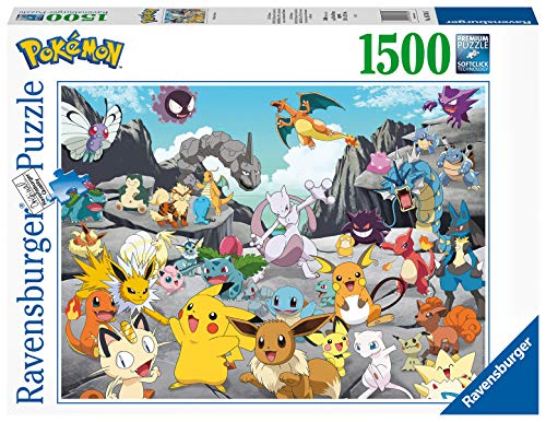 Ravensburger- AT: Pokémon Classics Puzzle 2D, Multicolor, 0 (16784 5)