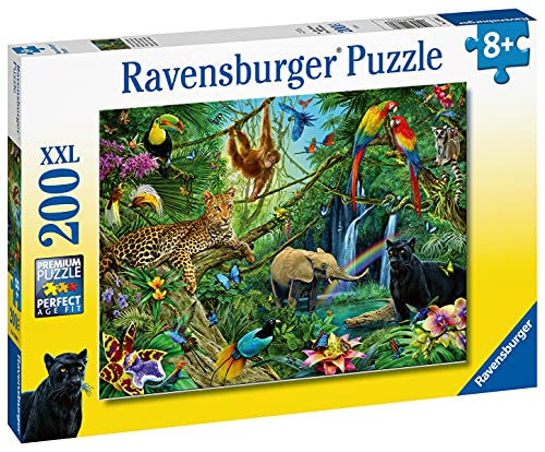 Ravensburger - Puzzle con diseño de la Jungla, 200 Piezas (12660 6)