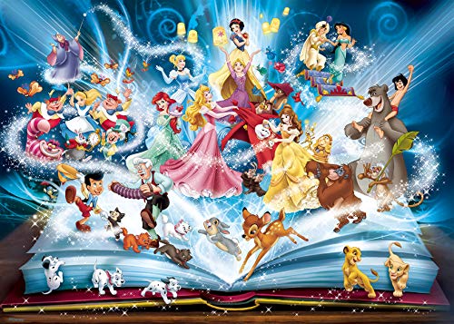 Ravensburger - Puzzle, diseño DCL El Libro mágico de los Cuentos de Disney, 1500 Piezas (16318)