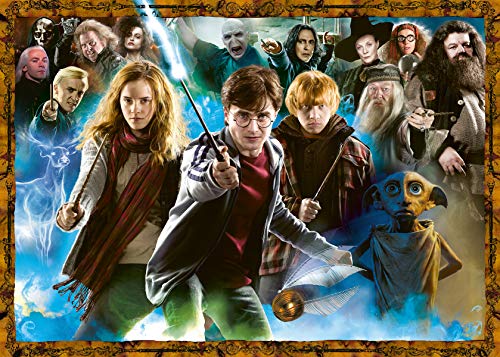 Ravensburger Puzzle Harry Potter, Puzzle 1000 piezas, Colección Fantasy, Rompecabezas Ravensburger de Alta Calidad, Harry Potter, Edad Recomendada 12+
