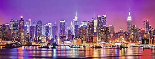 Ravensburger Puzzle, Puzzles 1000 Piezas, Luces De Manhattan, Puzzle Nueva York, Puzzles para Adultos, Puzzle Panorama, Puzzle Ravensburger