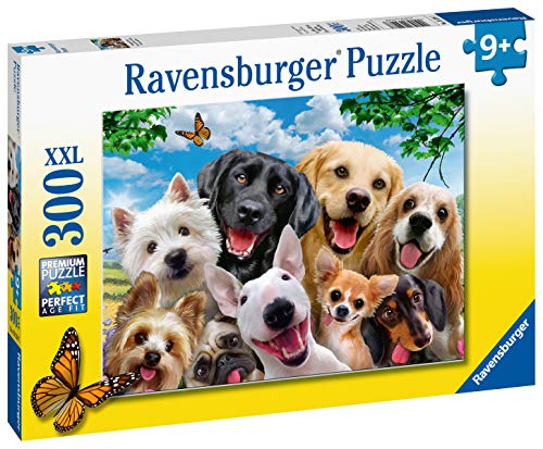 Ravensburger Puzzle Selfie de Perros - Puzzle 300 XXL, 300 piezas, para niños 9+ años (13228)