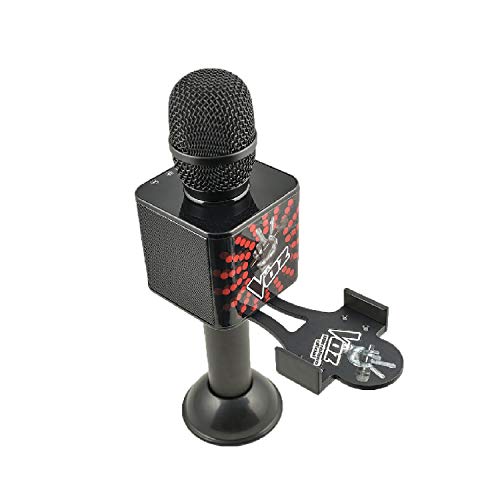 Redstring MICROFONO Oficial LA Voz con Altavoces INCORPORADOS Incluye Soporte para Smartphone, Multicolor (RS412001)
