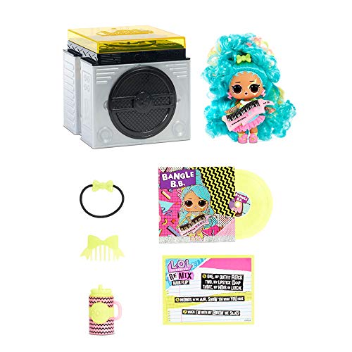Remix LOL Surprise Hair Flip Coleccionable, 15 Sorpresas, con Cabello a Revelar, Accesorios y Música