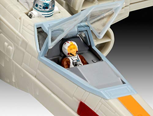 Revell- Star Wars X-Wing Fighter Kit Modello, Color Plateado (06779)