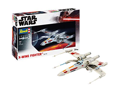Revell- Star Wars X-Wing Fighter Kit Modello, Color Plateado (06779)