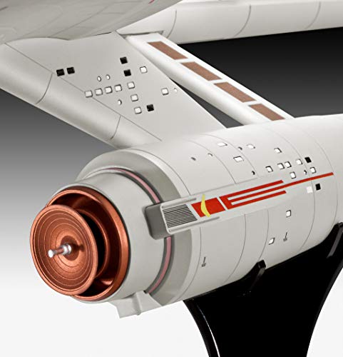 Revell-U.S.S. Enterprise NCC-1701 (Tos), Escala 1:600 James T. Kirk Kit de Modelos de plástico, Multicolor, 1/600 04991/4991