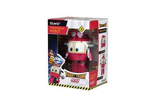 Robot Trains – Figura transformable – Se transforma en Tren o en Robot – Modelo Aleatorio Duck/Selly – 12 cm – Juguete Maternal