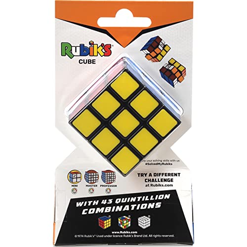 Rubik's- Cubo diRubik clásico 3X3, L'Original, Edad 8+, Rompicapo Profesional, 6062609 (Clementoni