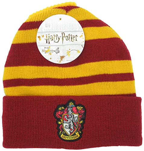 Sabor Gorro y Guantes Harry Potter Completos Tamaño Adulto Casa de Gryffindor Original 100% Oficial Escuela de Magia Hogwarts